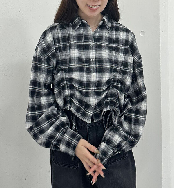 archives「ドロストチェックネルシャツ」|シャツ・ブラウス|