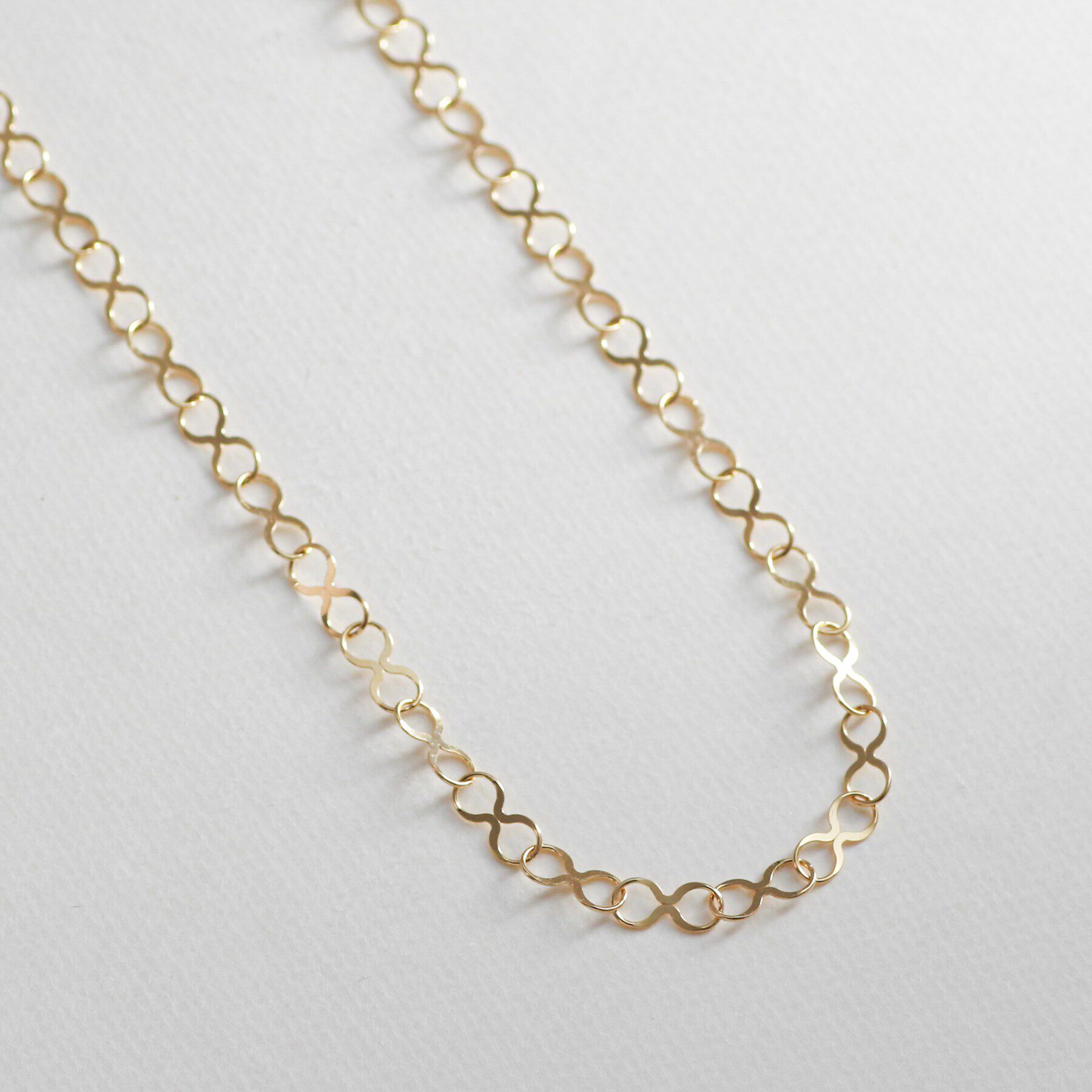 COCOSHNIK「K10Xチェーン チョーカー大」|ネックレス|