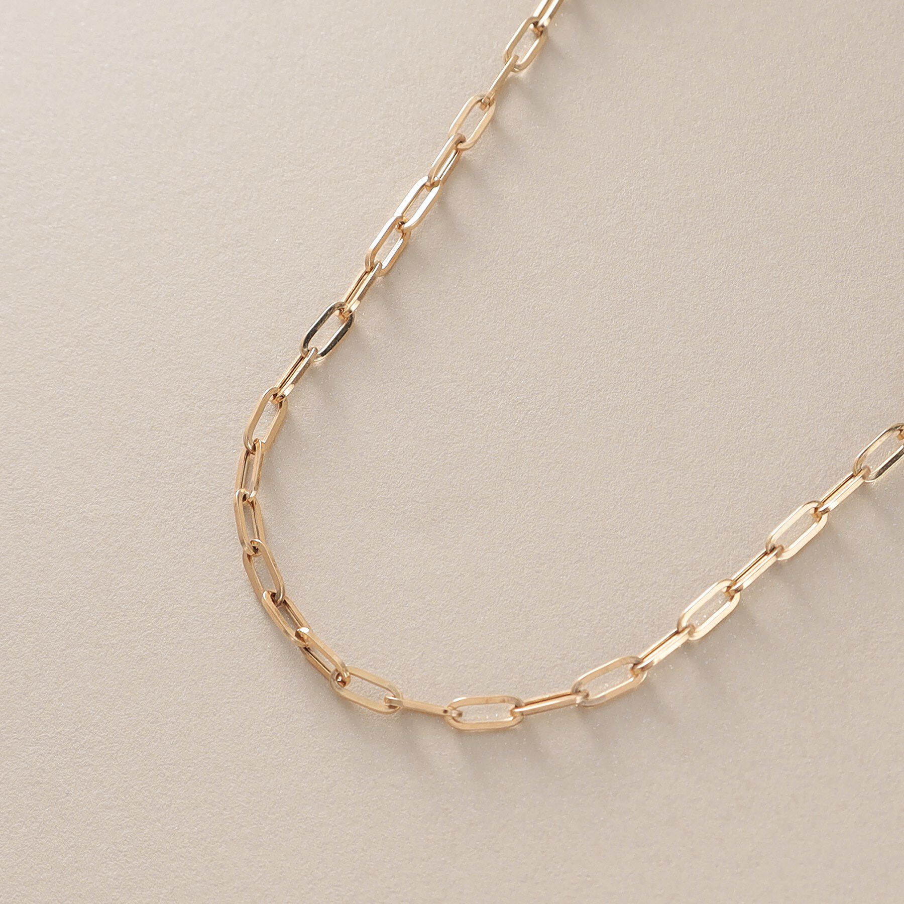 COCOSHNIK「K10中空プリムランダムステーション ネックレス」|ネックレス|