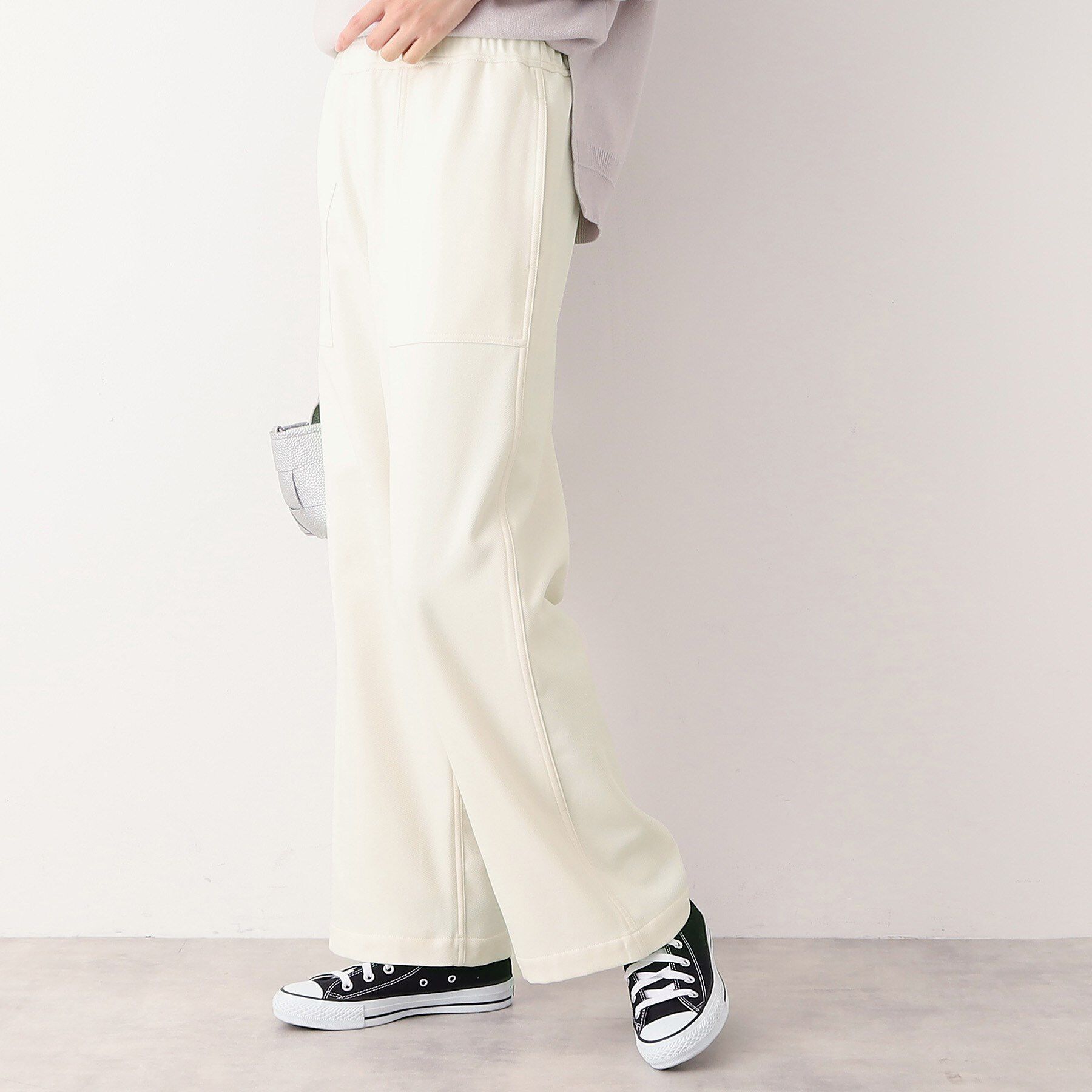 Dessin「【ウエストゴム・裏付き・洗える】アウトポケット付きパンツ（XS～L）」|その他|