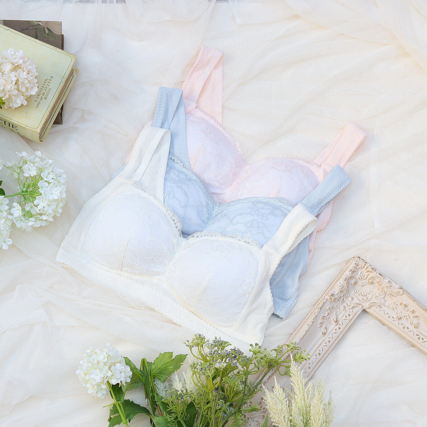 Risa Magli「フルーリ おやすみブラ」|インナー|