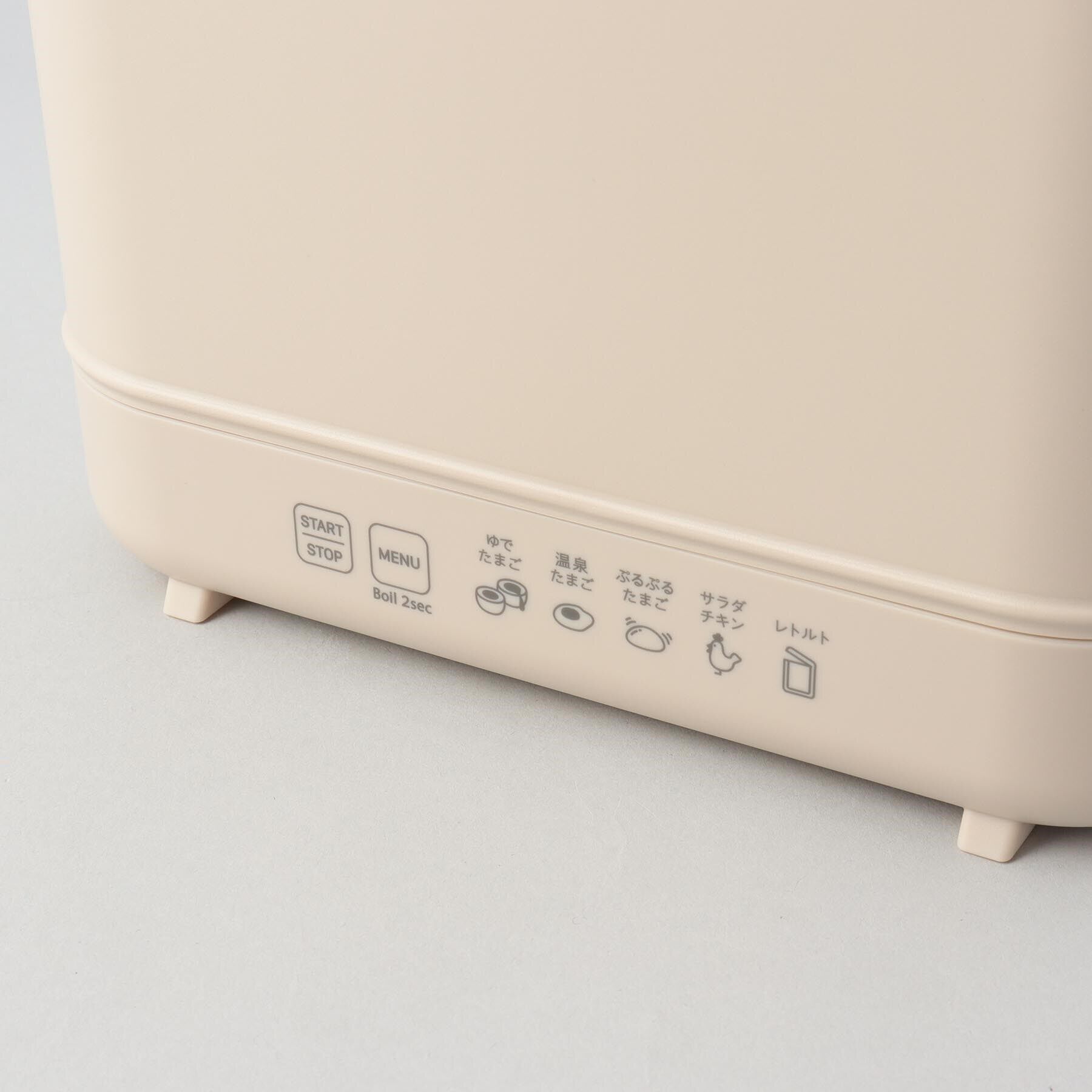 212 KITCHEN STORE「◆エッグ＆ボイルクッカー クリームホワイト ＜recolte レコルト＞」|食器・キッチングッズ|