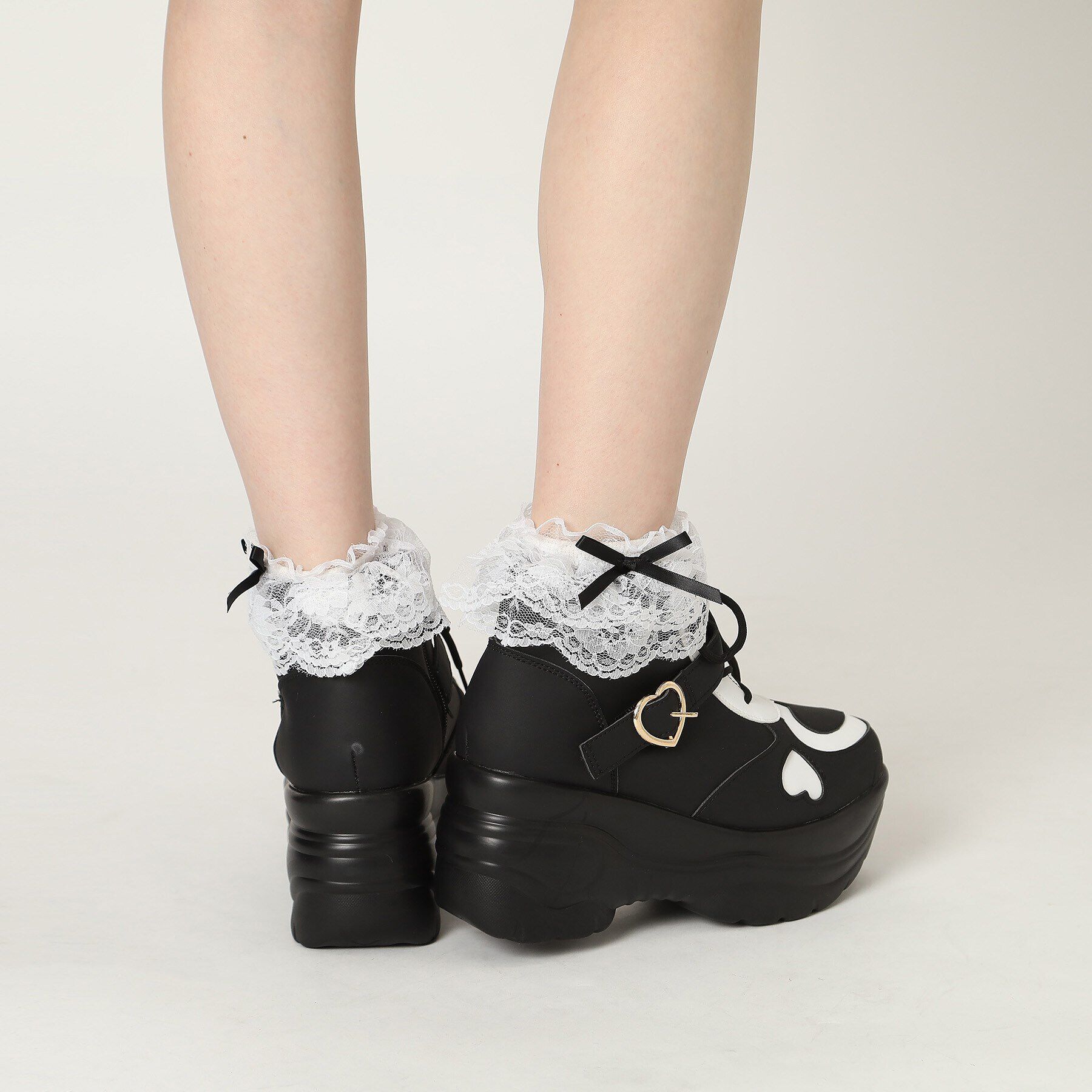 csT&P「厚底ハートハイカットスニーカー」|スニーカー|