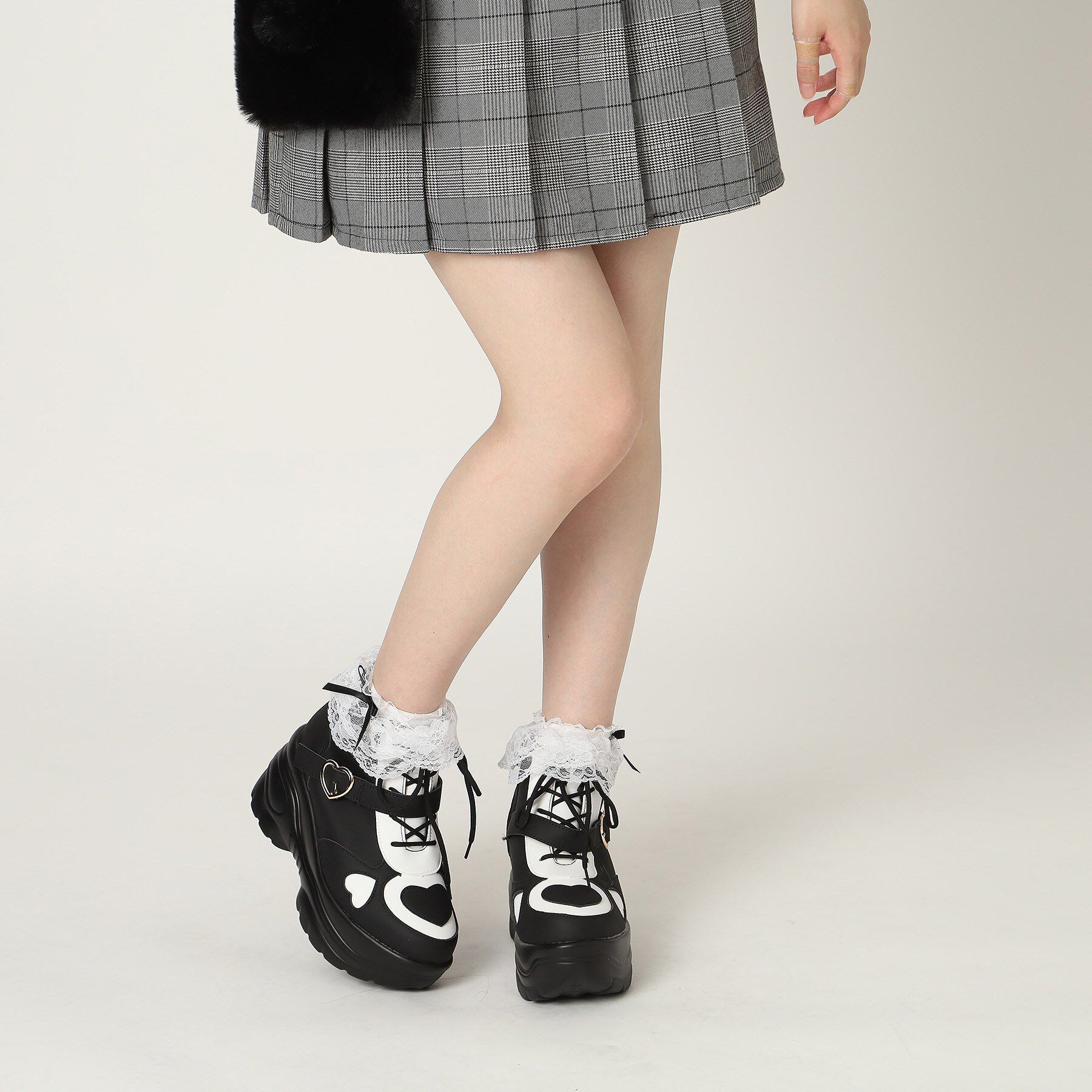 csT&P「厚底ハートハイカットスニーカー」|スニーカー|