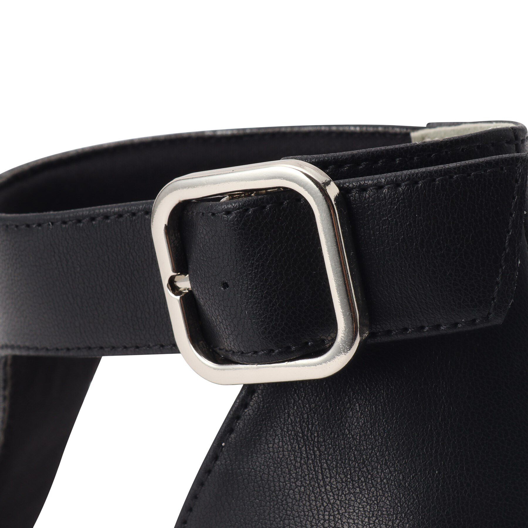 ESPERANZA「Tストラップスクエアサンダル」|サンダル|