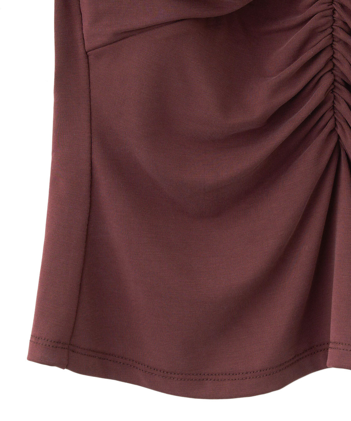 COCO DEAL「ツイストギャザーハーフスリーブカットソーブラウス」|Tシャツ・カットソー|