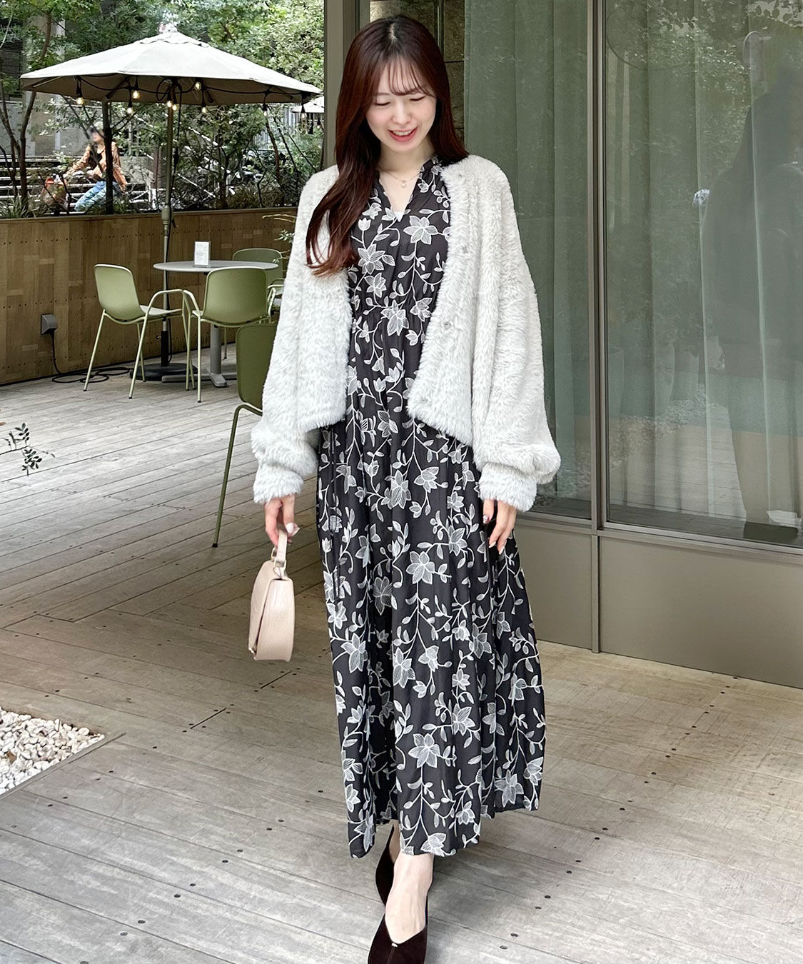 COCO DEAL「エンブロイダリーフレアワンピース」|ワンピース|