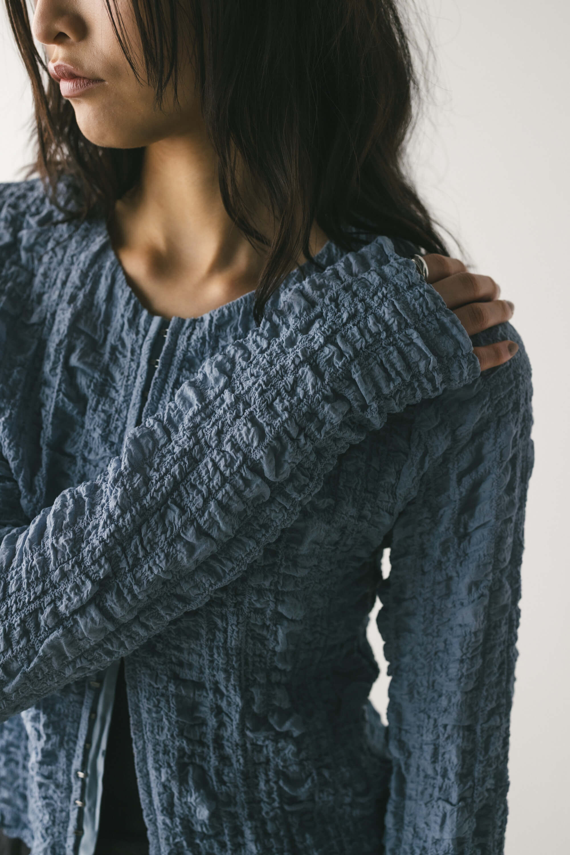 STYLEMIXER「シャーリングコルセットトップ」|シャツ・ブラウス|