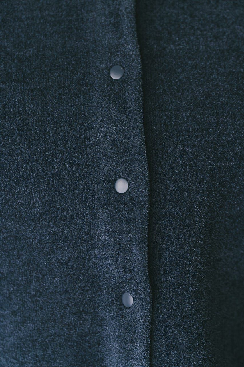 STYLEMIXER「リバーシブルベロアニットカーデ」|カーディガン|