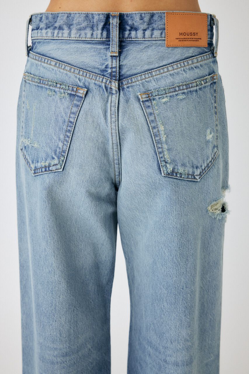 MOUSSY「MIDRISE BAGGY」|デニム|