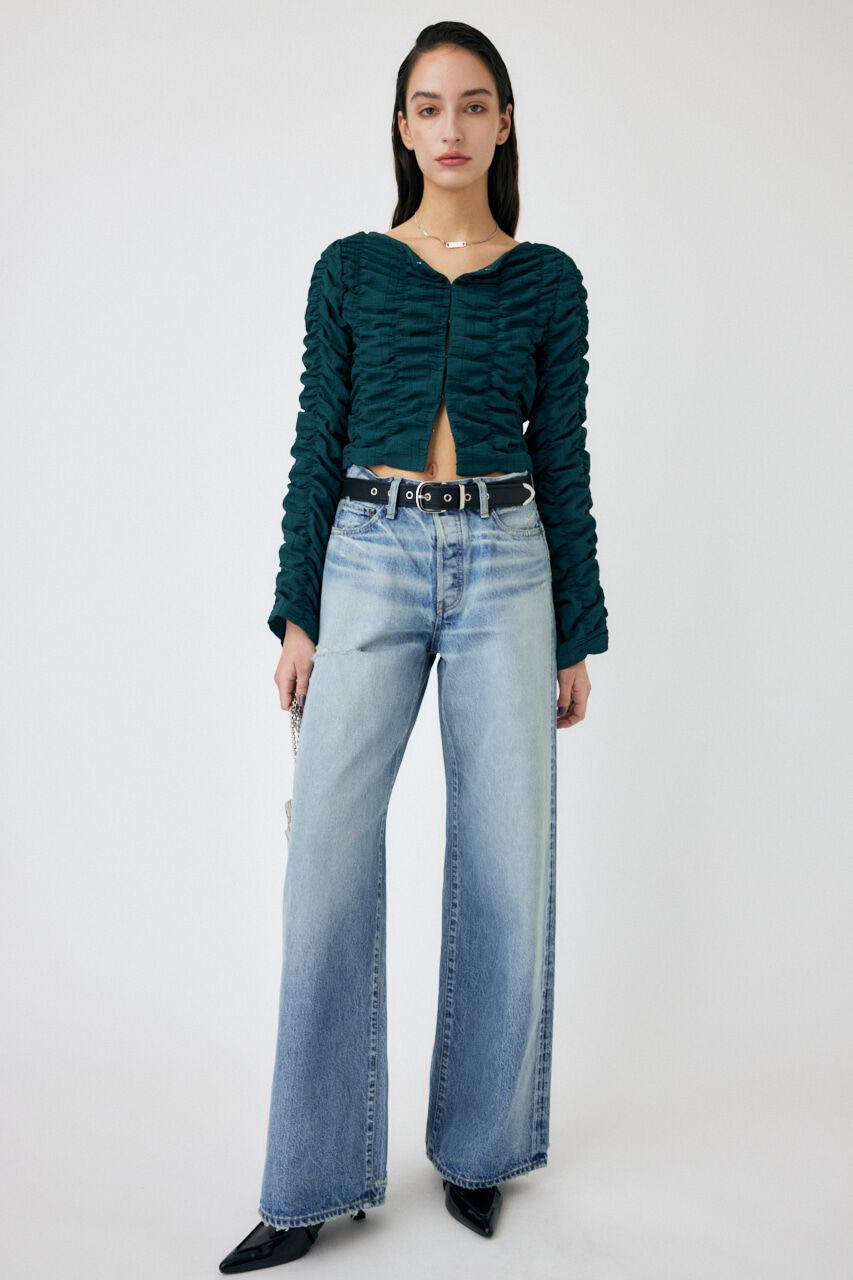 MOUSSY「MIDRISE BAGGY」|デニム|