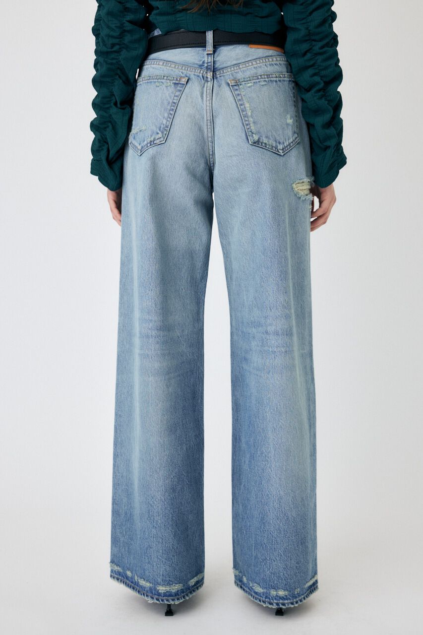 MOUSSY「MIDRISE BAGGY」|デニム|