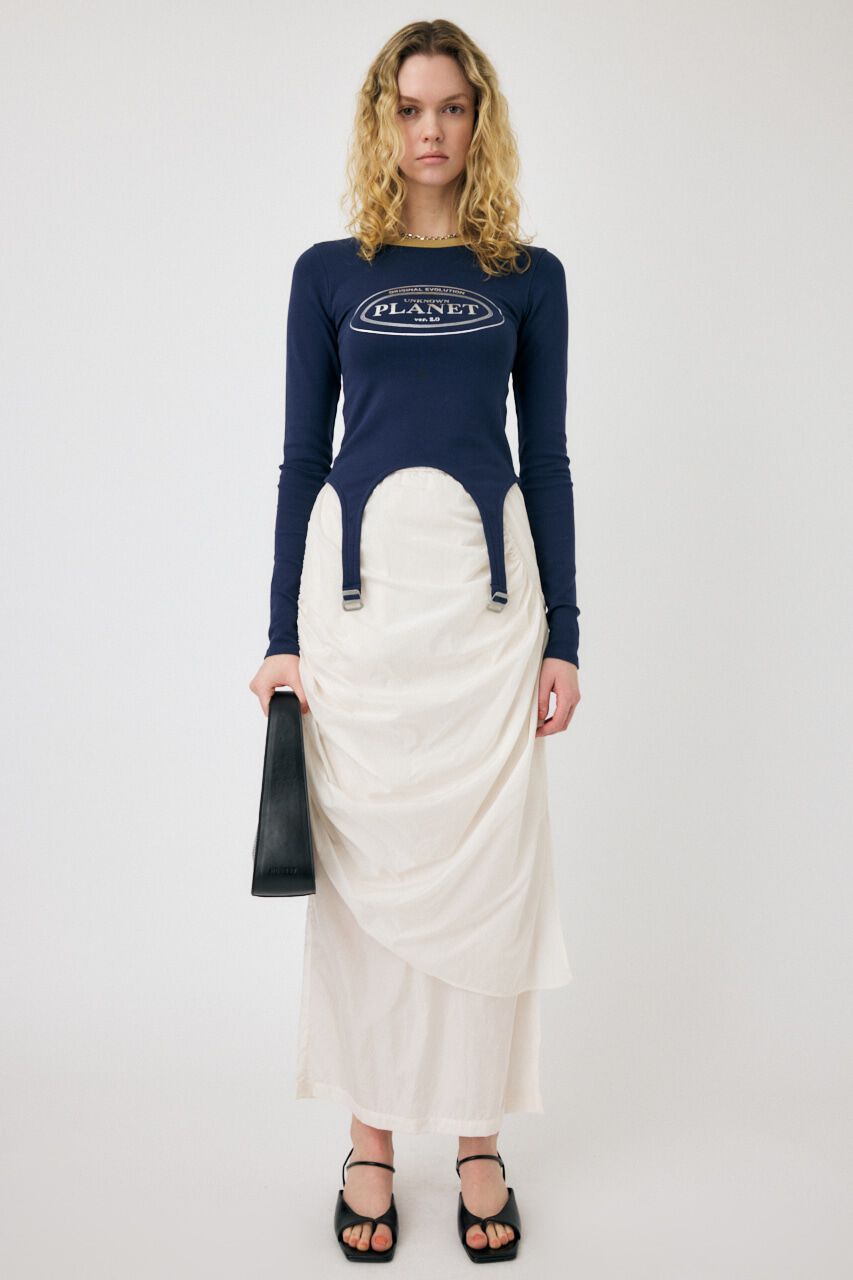 MOUSSY「DRAWSTRING GATHER スカート」|スカート|