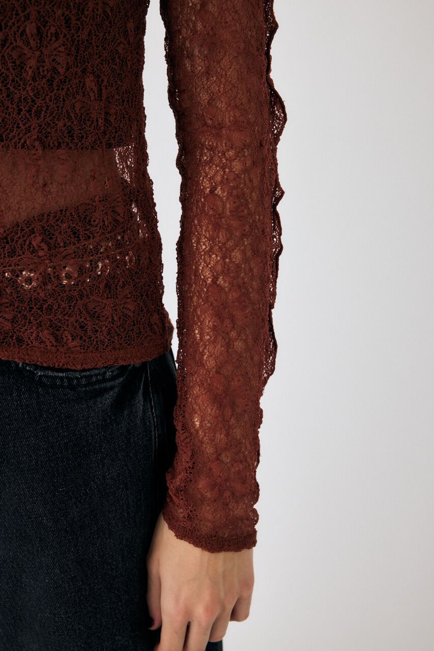 MOUSSY「PLUMPY レーストップス」|Tシャツ・カットソー|