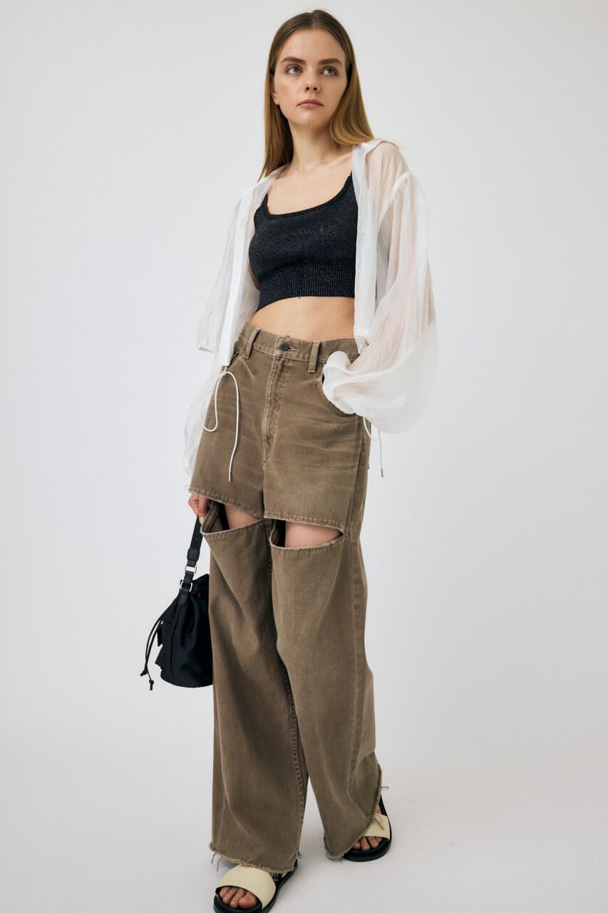 MOUSSY「BOXY ブラトップ」|チューブトップ|