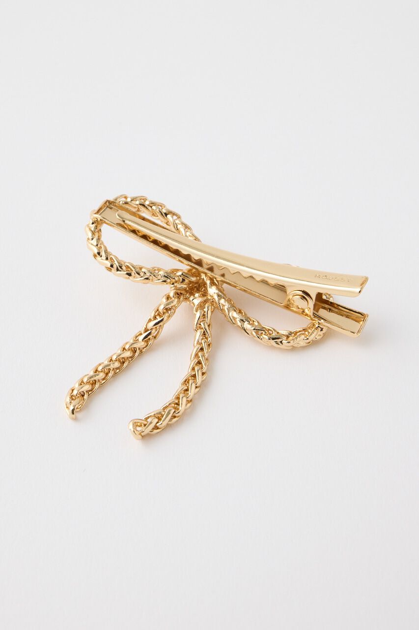 MOUSSY「MULTI CHAIN BOW ヘアクリップ」|その他|