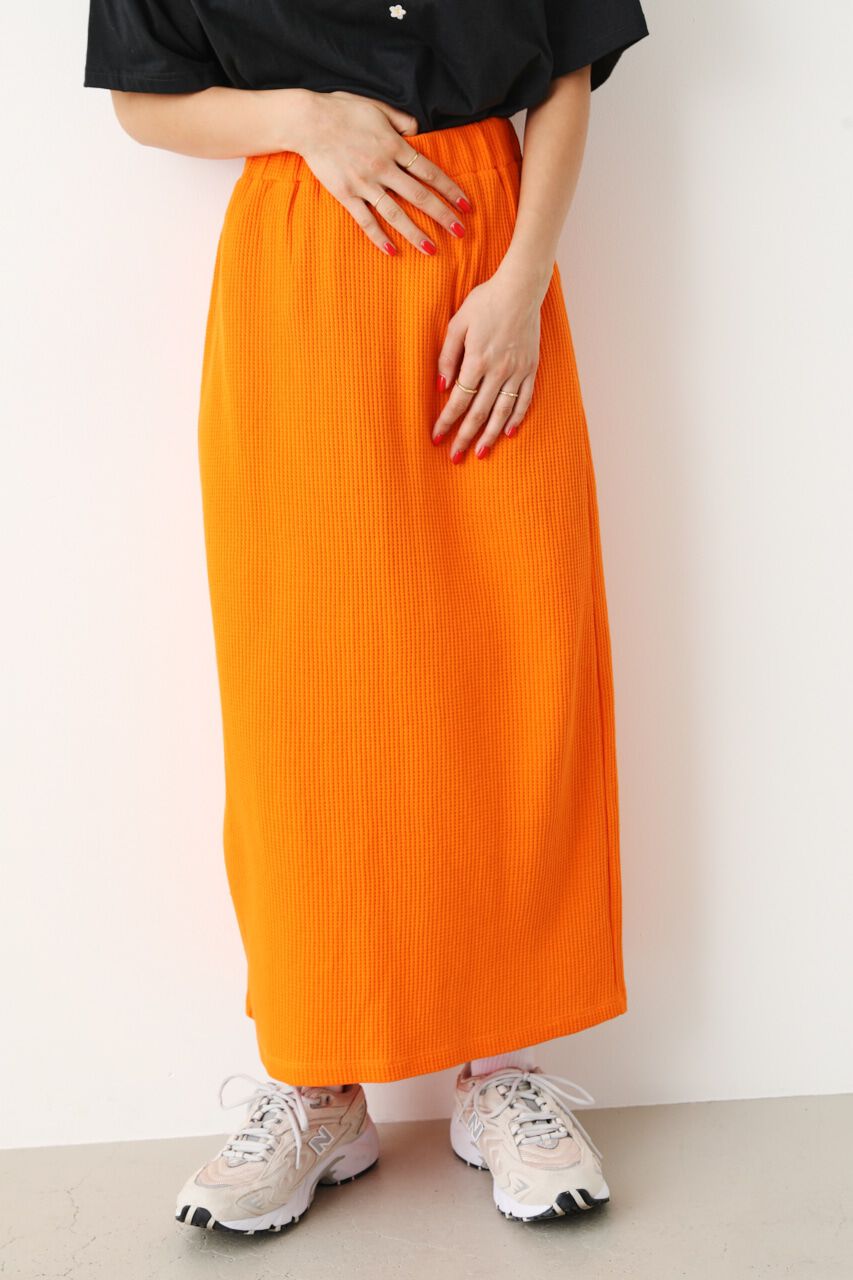 RODEO CROWNS「カラーワッフルスカート」|スカート|
