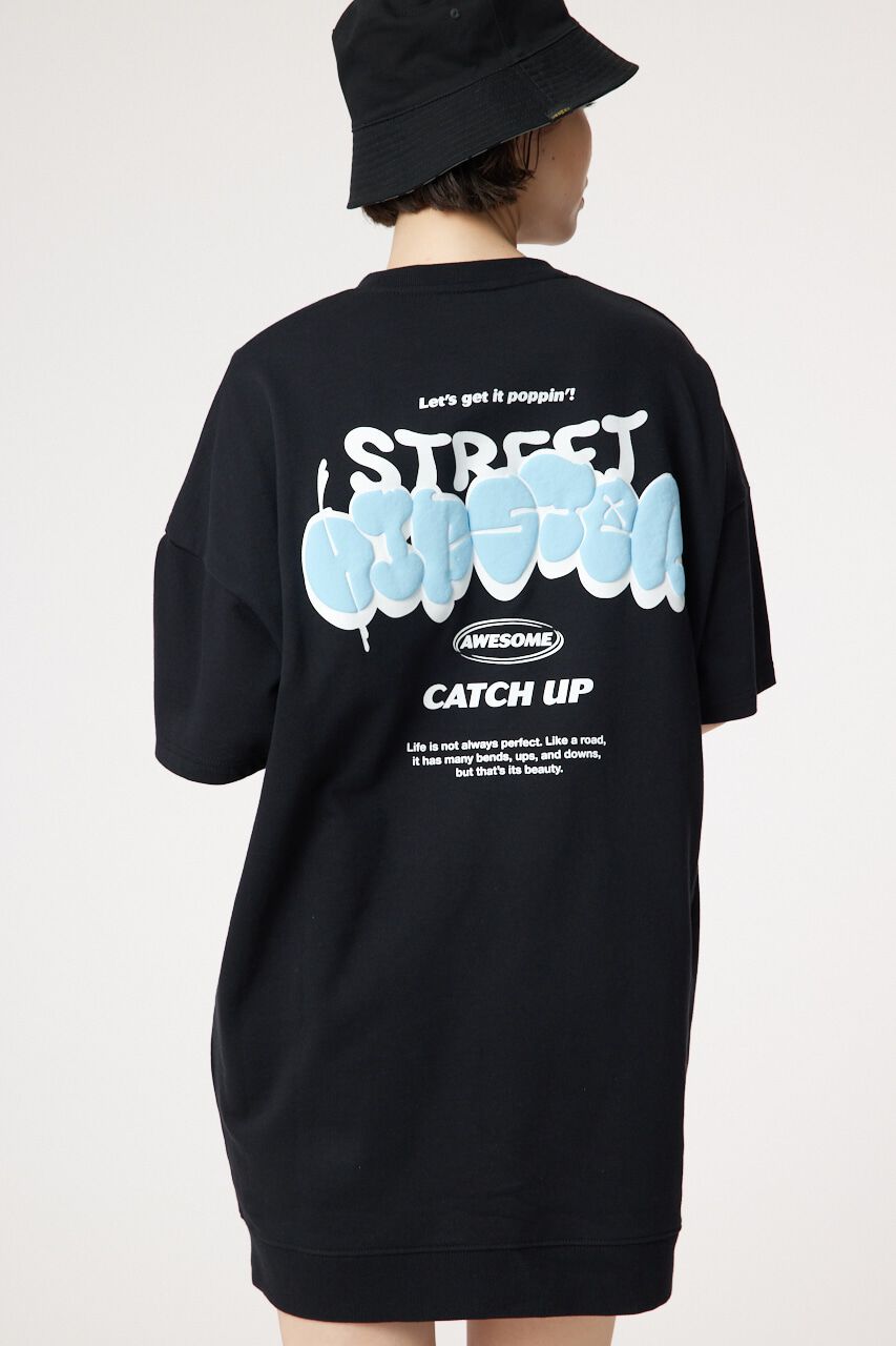 RODEO CROWNS「HS ミニ裏毛 ワンピース」|ワンピース|BLK