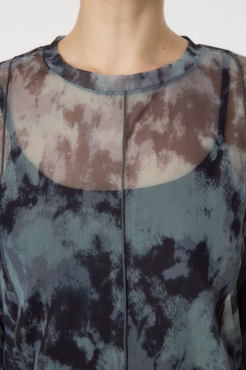 RODEO CROWNS「ニュアンスパターンシアートップス」|シャツ・ブラウス|