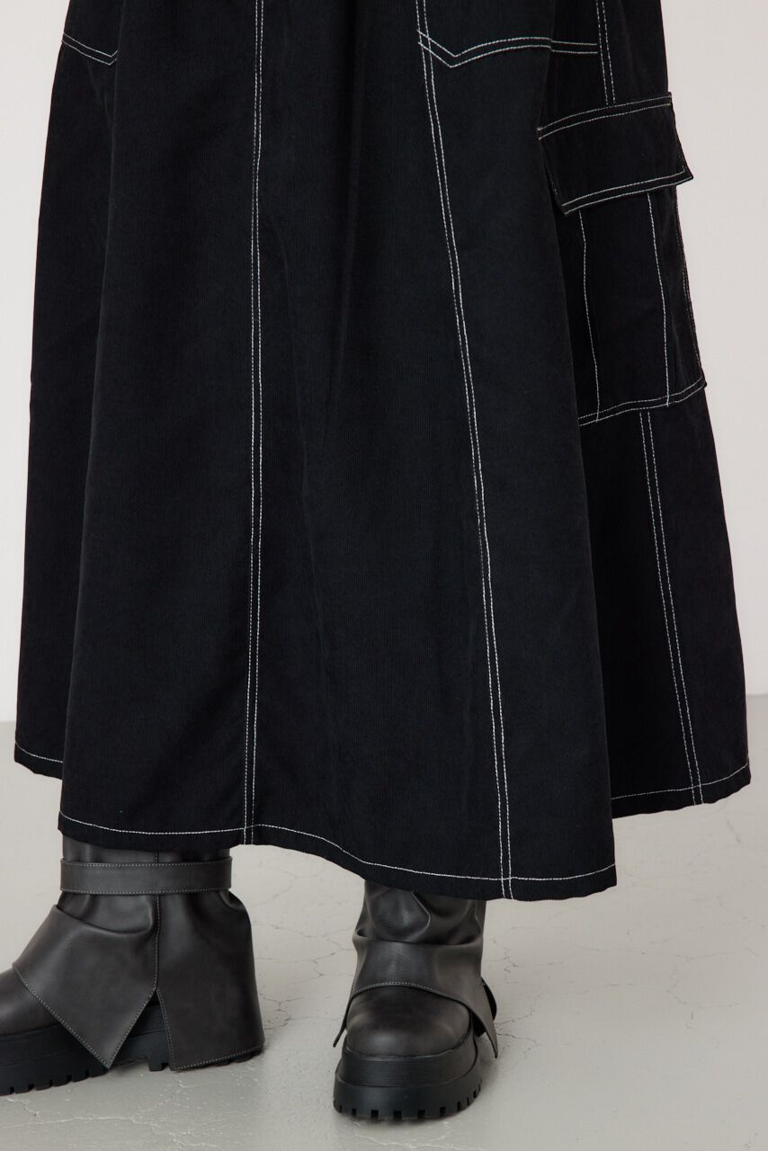 RODEO CROWNS「コーデュロイステッチフレアカーゴスカート」|その他|