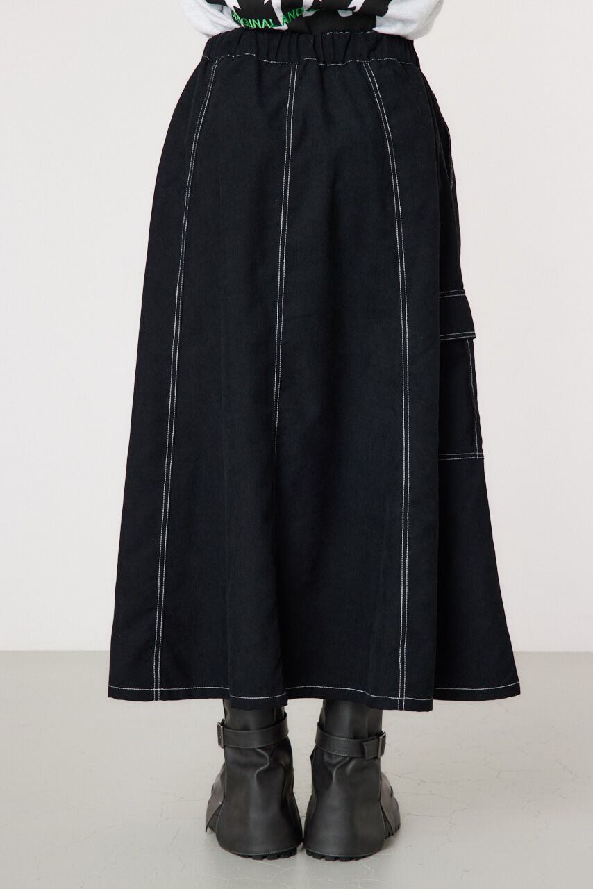 RODEO CROWNS「コーデュロイステッチフレアカーゴスカート」|その他|