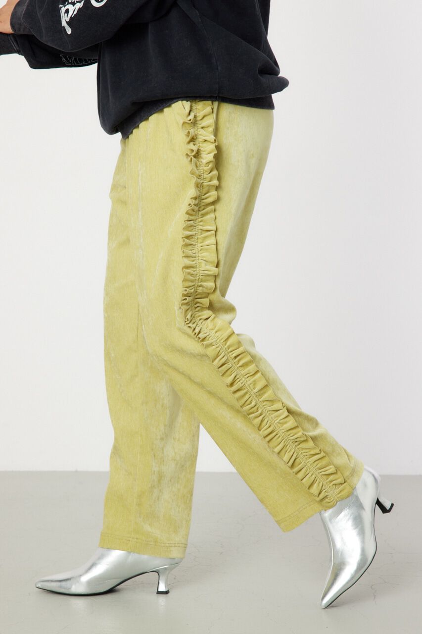 RODEO CROWNS「サイドフリルベロアパンツ」|その他|