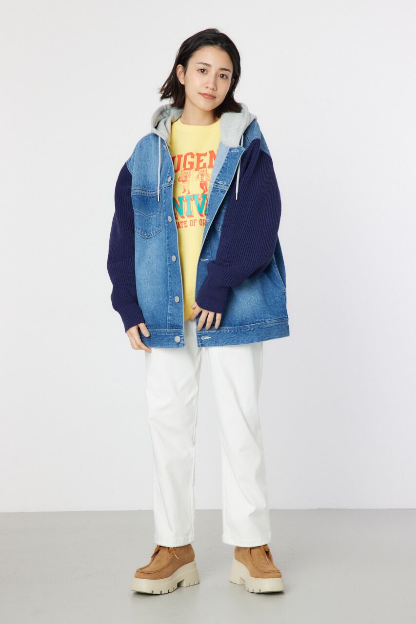 RODEO CROWNS「ニットドッキングデニムジャケット」|その他|