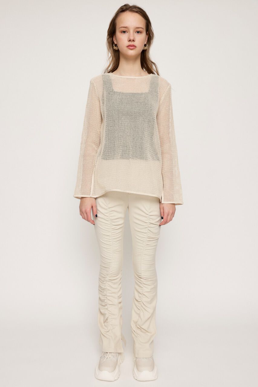 SLY「GATHER HEM FLARE パンツ」|その他|IVOY3