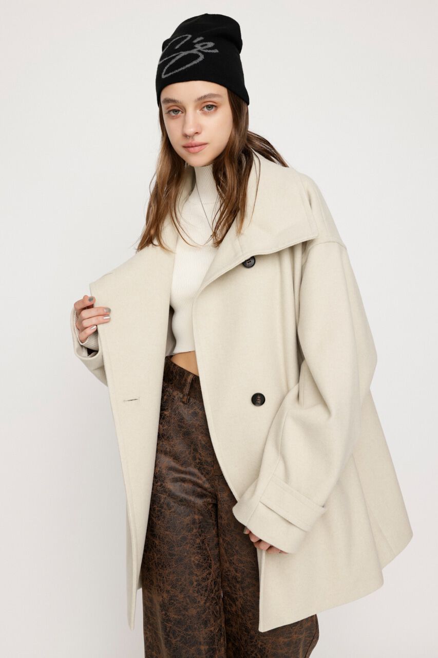 SLY「WIDE STAND N／C SHORT コート」|その他|