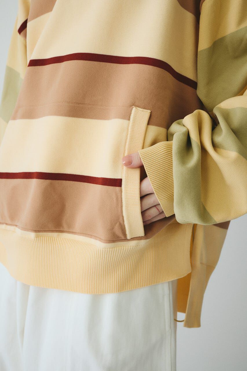 HeRIN.CYE「［予約］Border boy knit tops」|ニット・セーター|