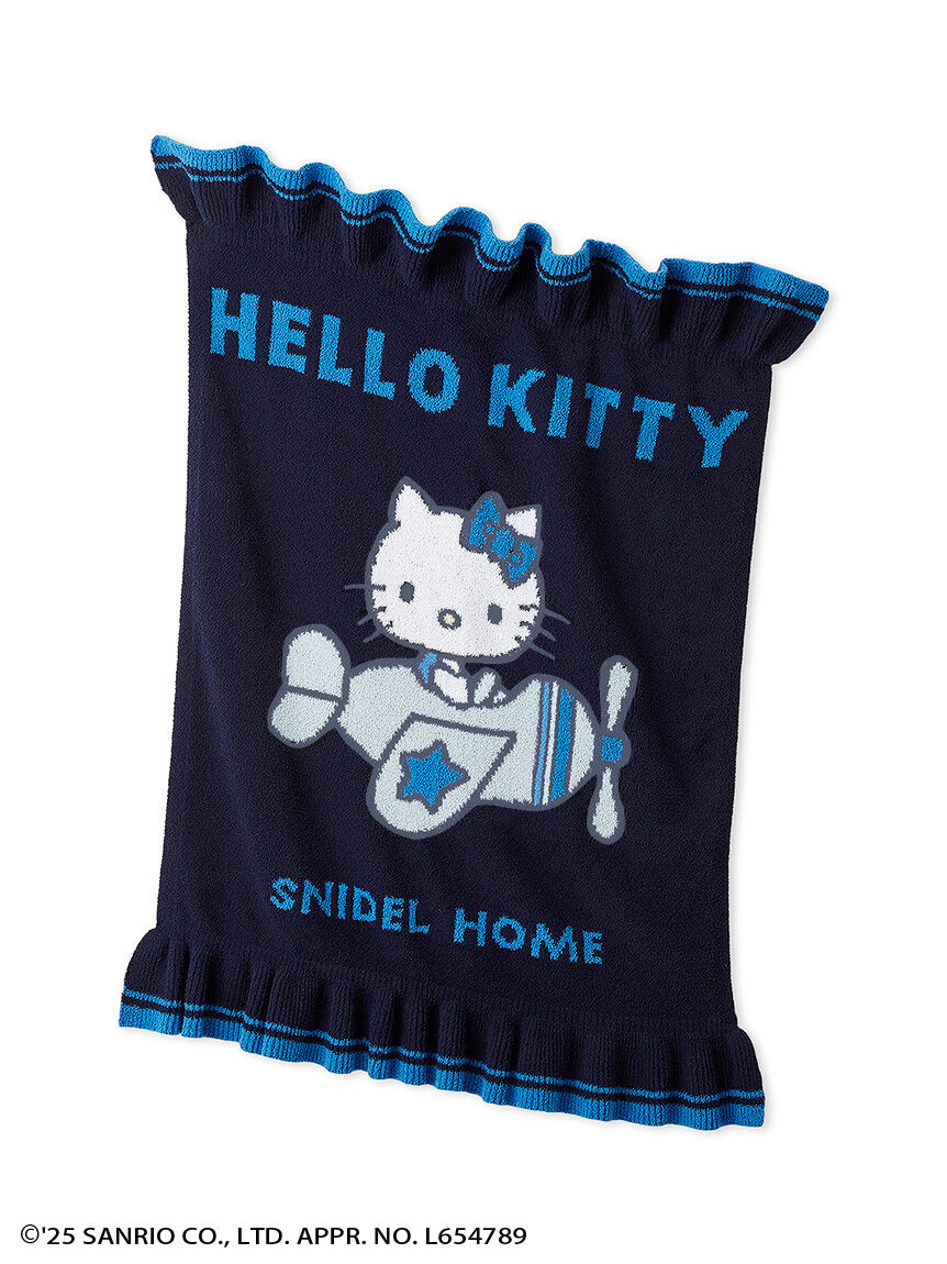 SNIDEL HOME「【WEB限定カラーあり】【HELLO KITTY】ニットブランケット」|ブランケット|NVY
