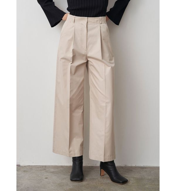 ELENDEEK「UPRIGHT WIDE CHINO PT」|チノ|