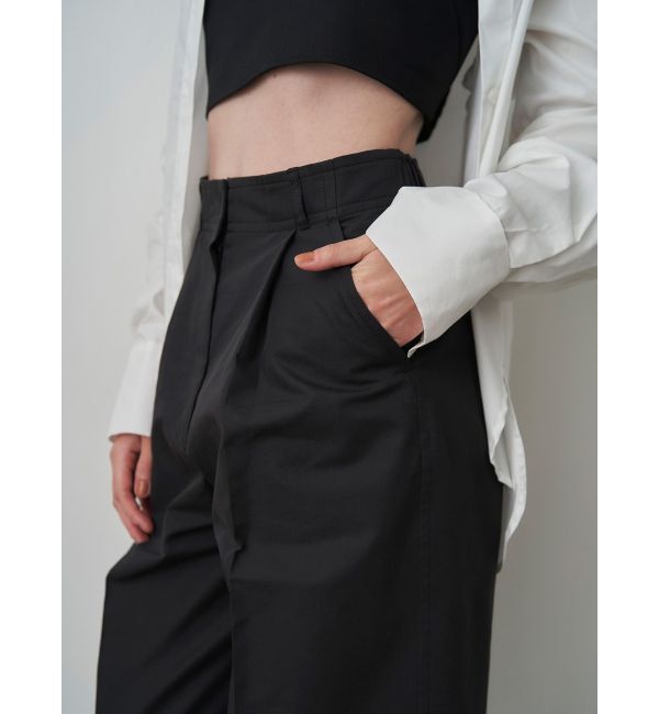 ELENDEEK「UPRIGHT WIDE CHINO PT」|チノ|