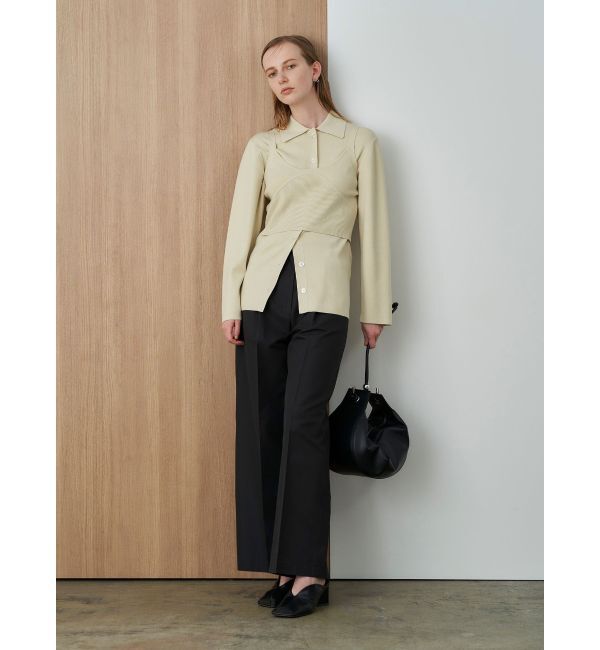 ELENDEEK「UPRIGHT WIDE CHINO PT」|チノ|