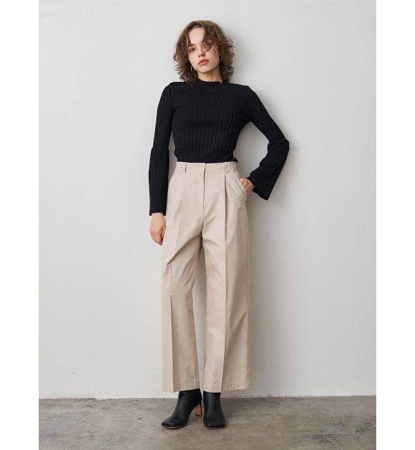 ELENDEEK「UPRIGHT WIDE CHINO PT」|チノ|