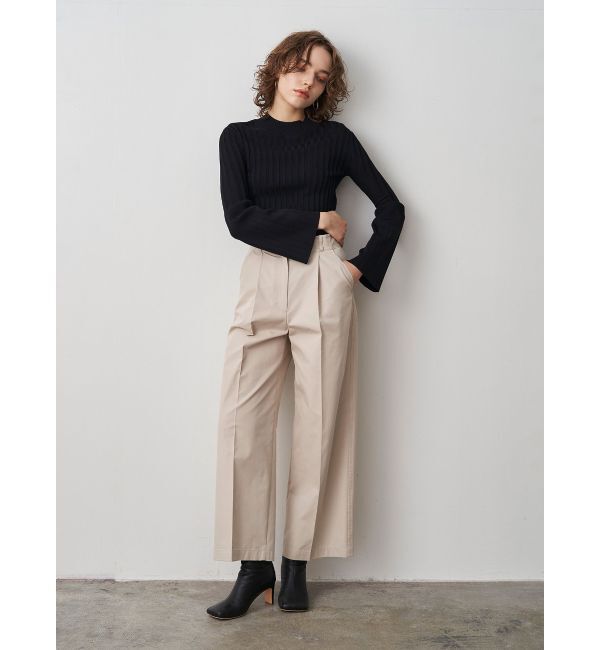 ELENDEEK「UPRIGHT WIDE CHINO PT」|チノ|