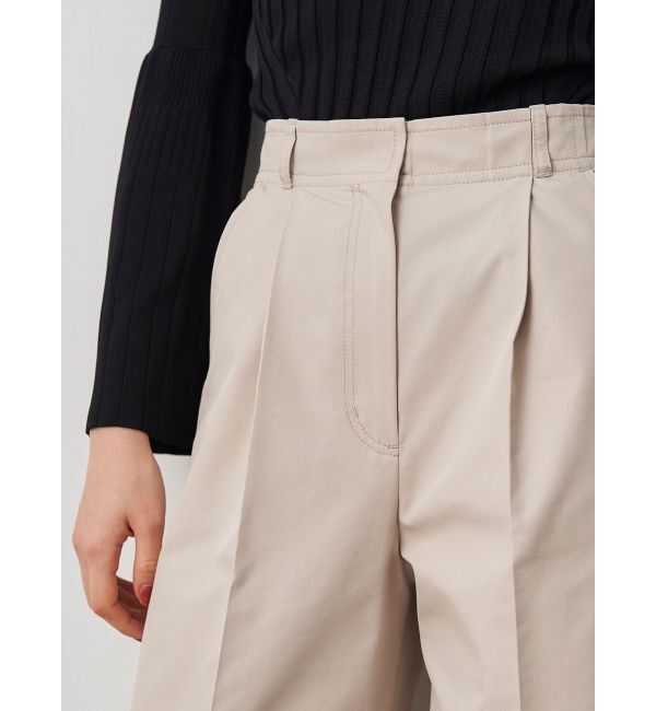 ELENDEEK「UPRIGHT WIDE CHINO PT」|チノ|