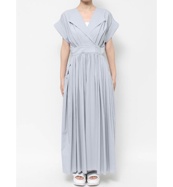 ELENDEEK「OPEN COLLAR SHIRT OP」|ワンピース|