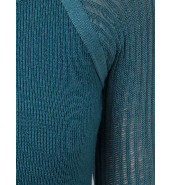 RESEXXY「スリーブメッシュタイトニットワンピース」|ワンピース|