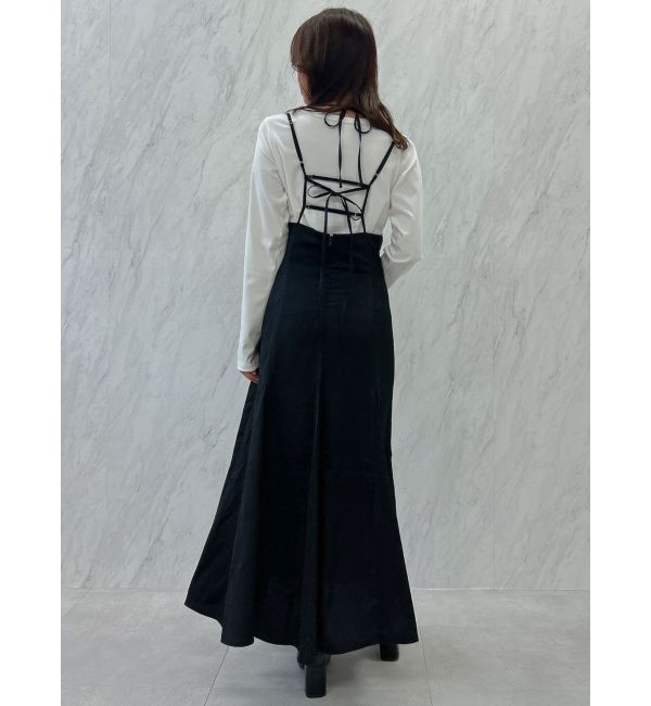 dazzlin「ストラップレイヤーキャミワンピース」|ワンピース|