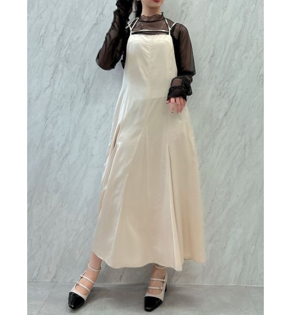 dazzlin「ストラップレイヤーキャミワンピース」|ワンピース|