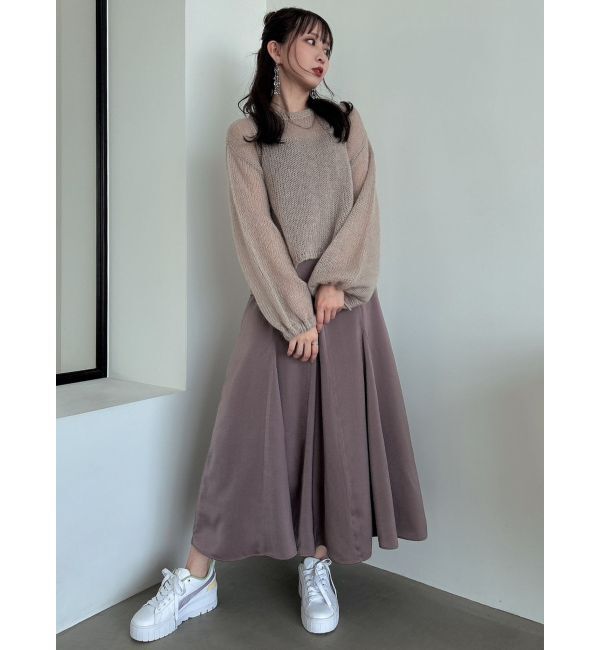 dazzlin「ストラップレイヤーキャミワンピース」|ワンピース|