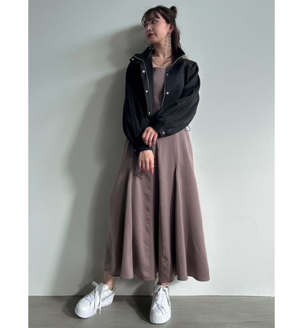 dazzlin「ストラップレイヤーキャミワンピース」|ワンピース|