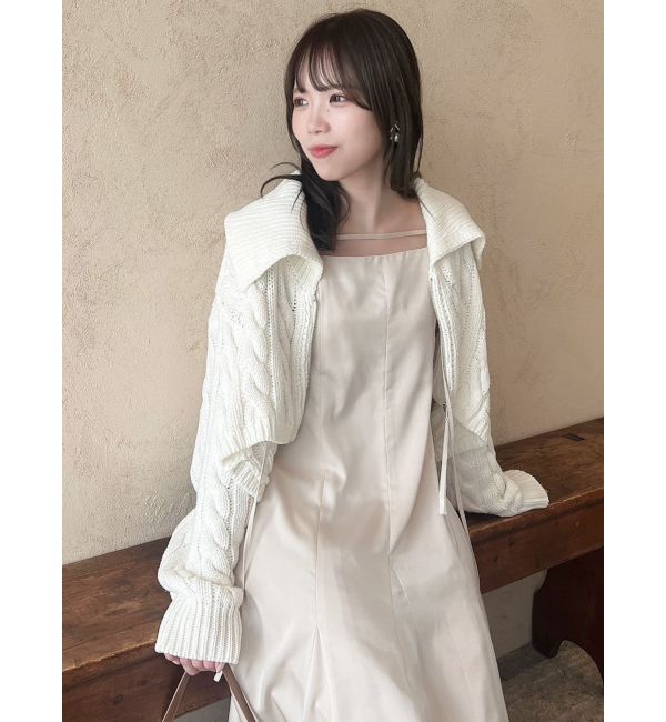 dazzlin「ストラップレイヤーキャミワンピース」|ワンピース|