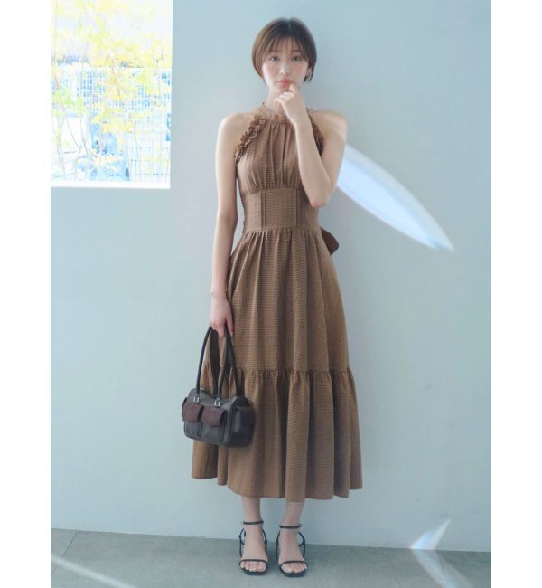 dazzlin「【再生産】アメスリフリルシェイプワンピース」|ワンピース|