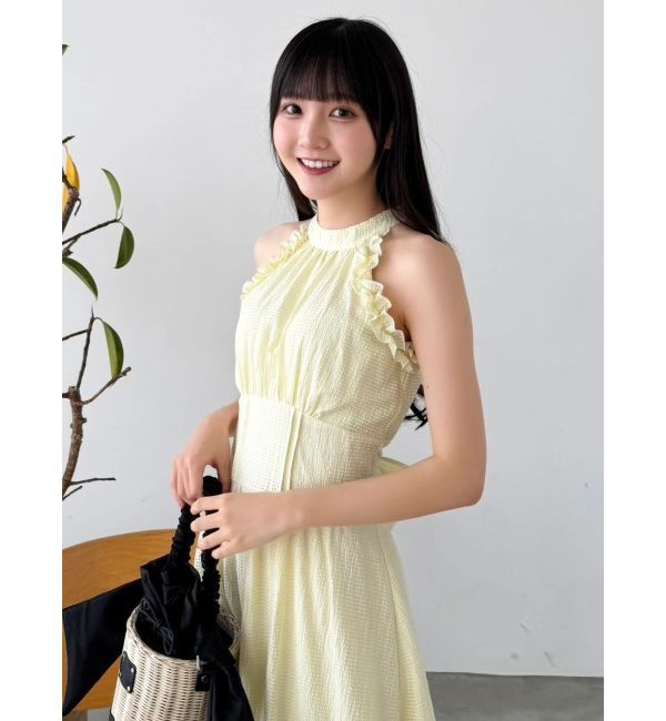 dazzlin「【再生産】アメスリフリルシェイプワンピース」|ワンピース|