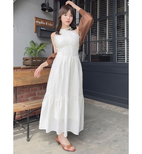 dazzlin「【再生産】アメスリフリルシェイプワンピース」|ワンピース|