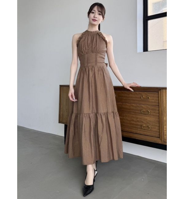 dazzlin「【再生産】アメスリフリルシェイプワンピース」|ワンピース|