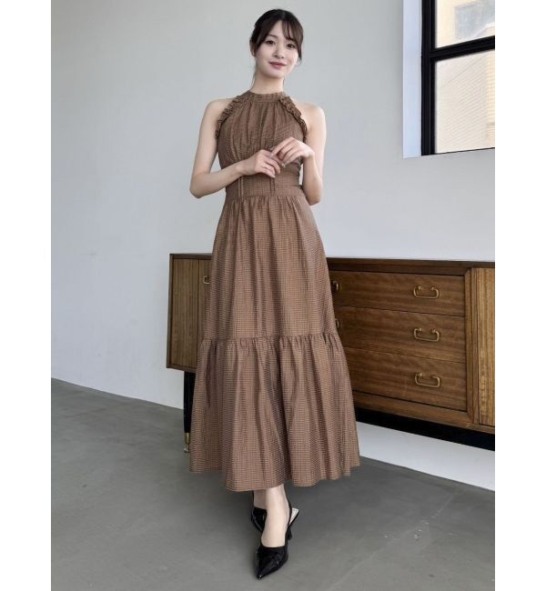 dazzlin「【再生産】アメスリフリルシェイプワンピース」|ワンピース|