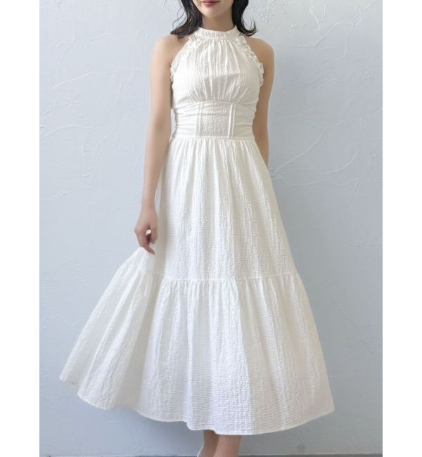 dazzlin「【再生産】アメスリフリルシェイプワンピース」|ワンピース|